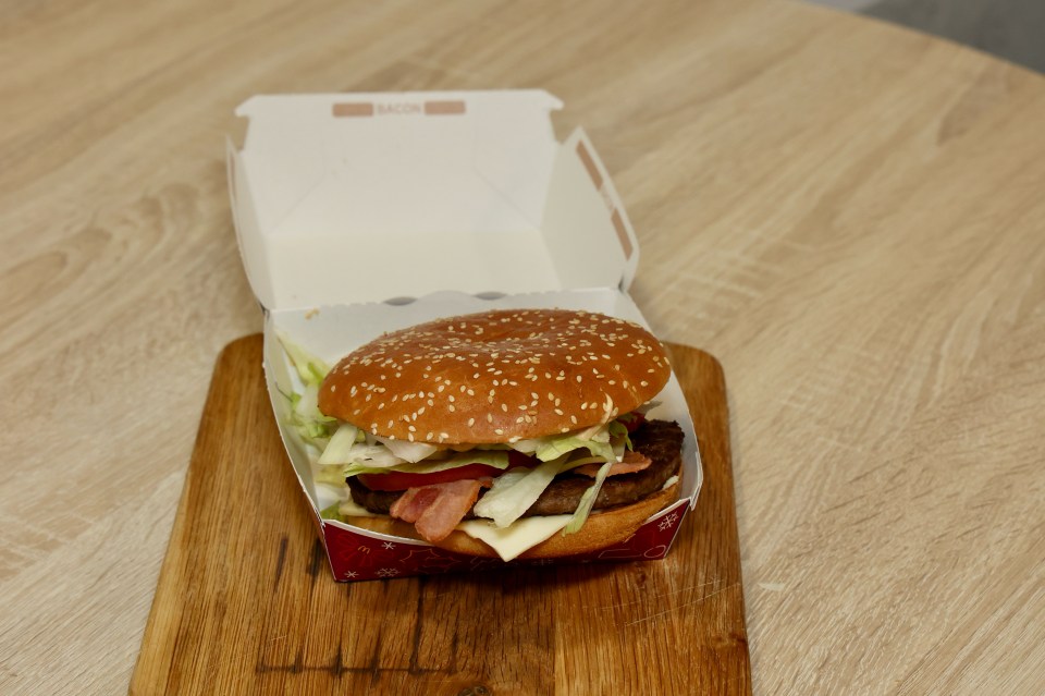 The Big Tasty is returning to menus - with optional bacon for £8.39