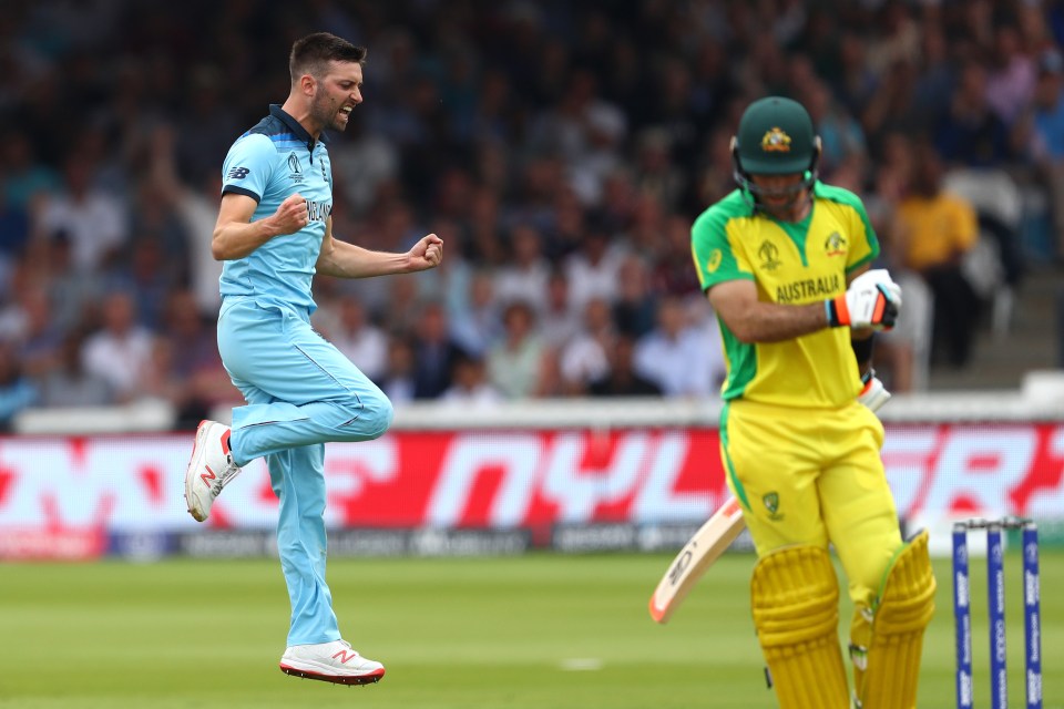 Wood celebrates dispatching Maxwell in the fateful 2019  match