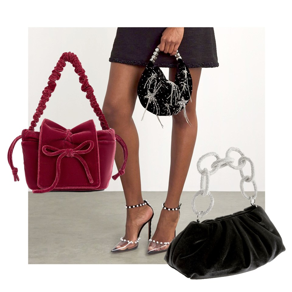 We all want a cute velvet bag!