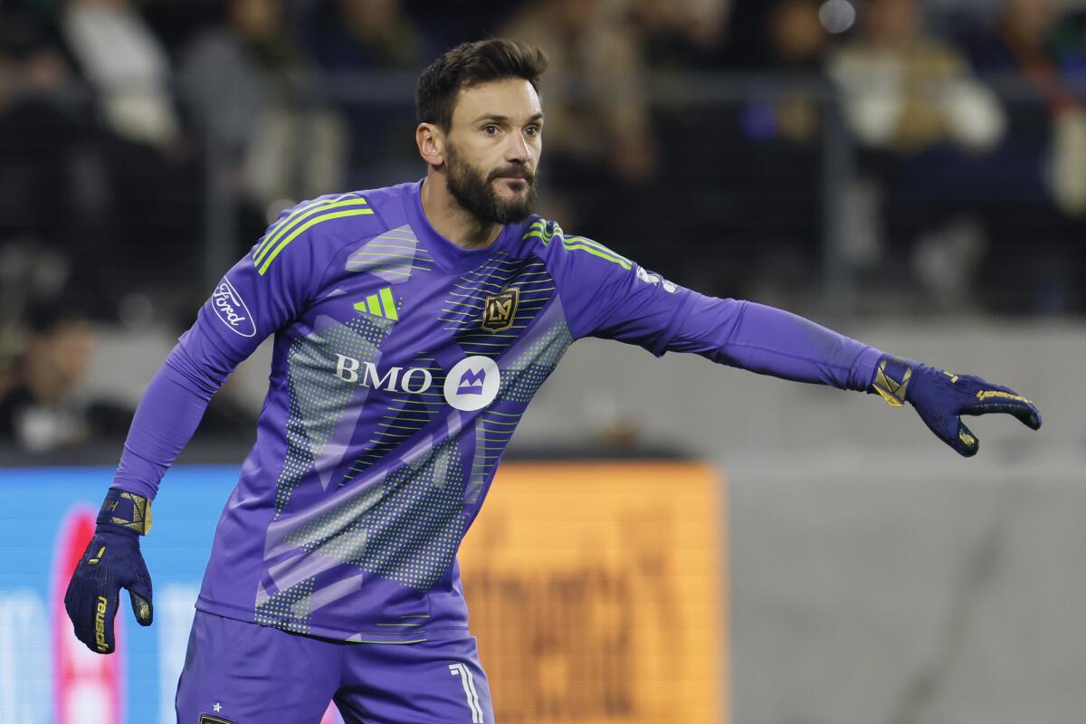 LAFC goalkeeper Hugo Lloris is among the players who joined the team in the offseason.