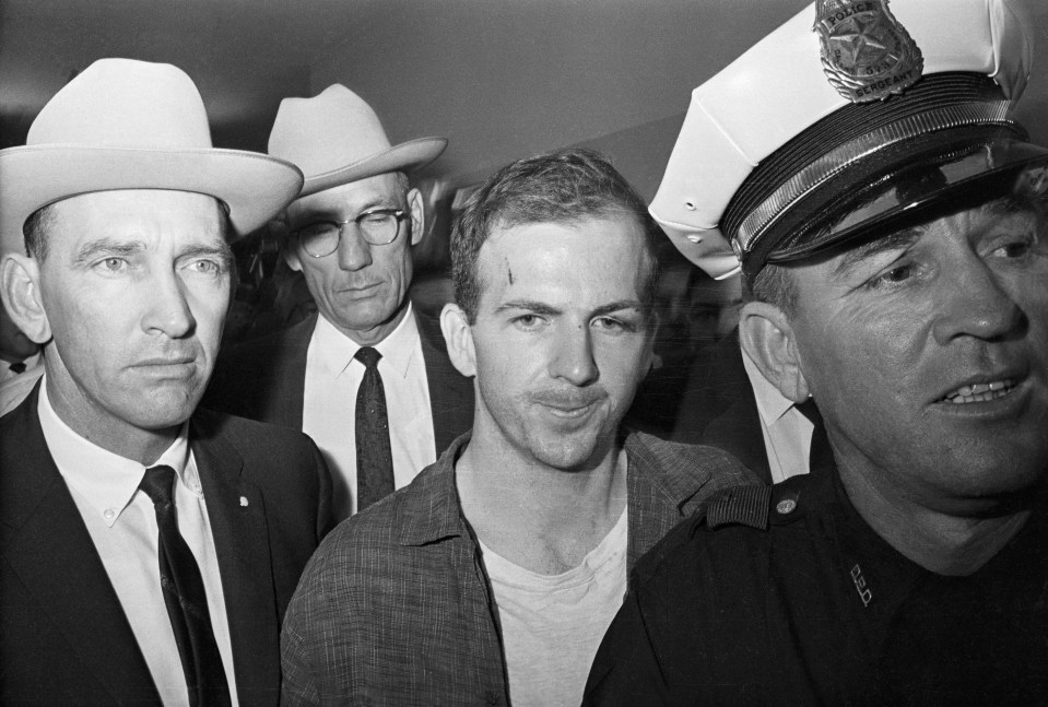 Lee Harvey Oswald, center, served with Roscoe in the Marine Corps