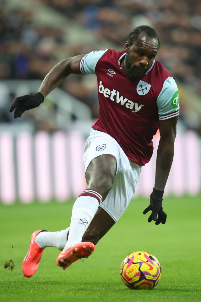 Antonio played the first 75 minutes as the Hammers stunned Newcastle