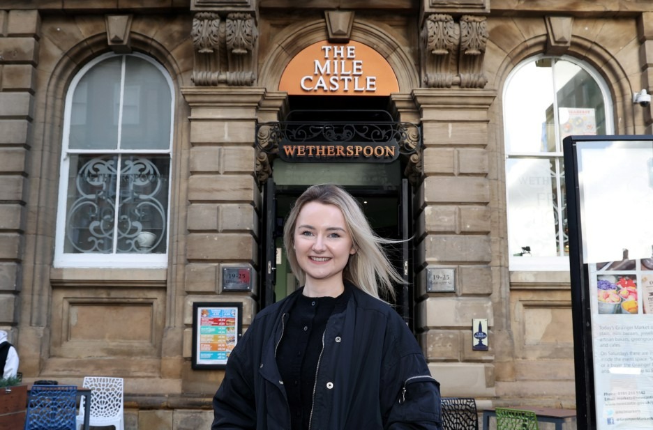 The Sun's Laura McGuire visit The Mile Castle in Newcastle