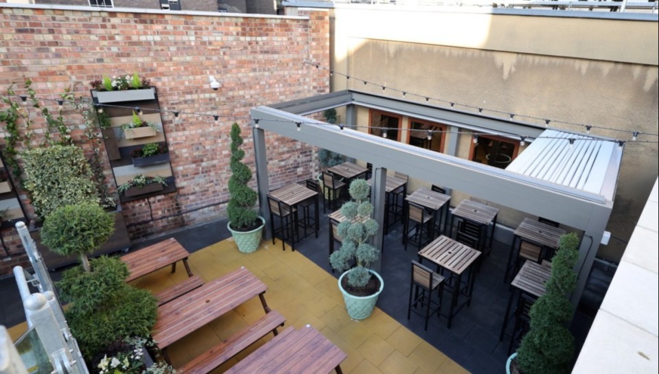 The new 'Superspoons' features a 200 cover pub garden