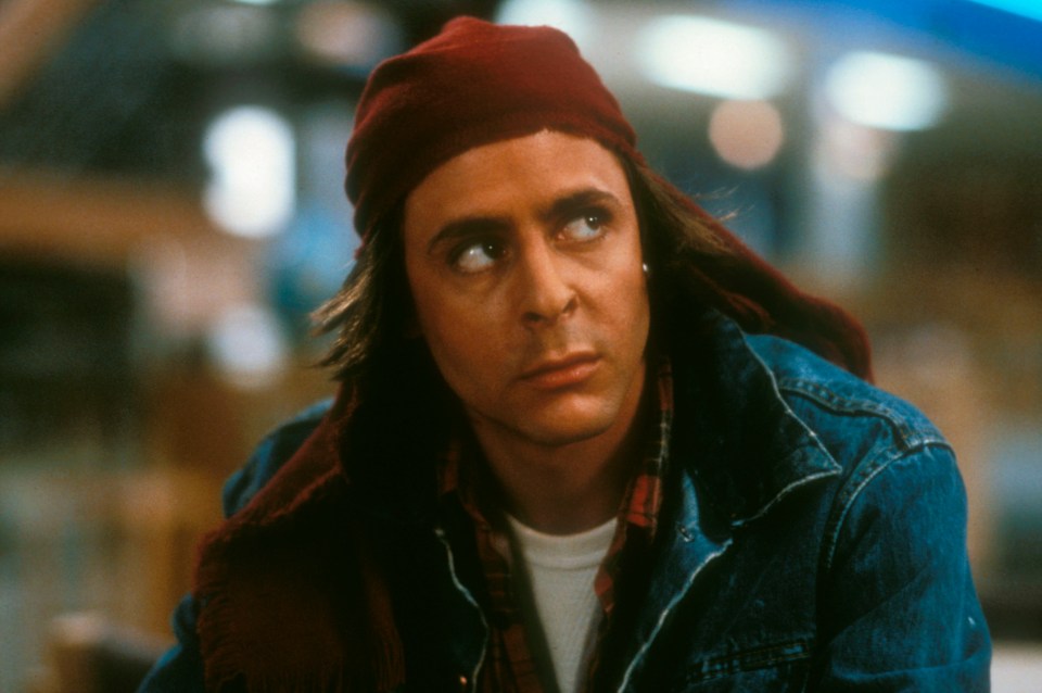 Judd Nelson was known for his floppy brunette locks and bad boy attitude in The Breakfast Club