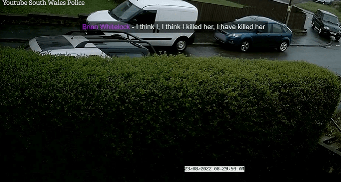 A neighbour captured his confession during a 999 call