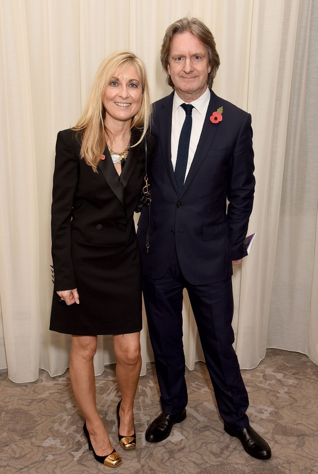 This Morning faces a huge shake-up after long-serving boss Martin Frizell quit, above Martin pictured with wife Fiona Phillips