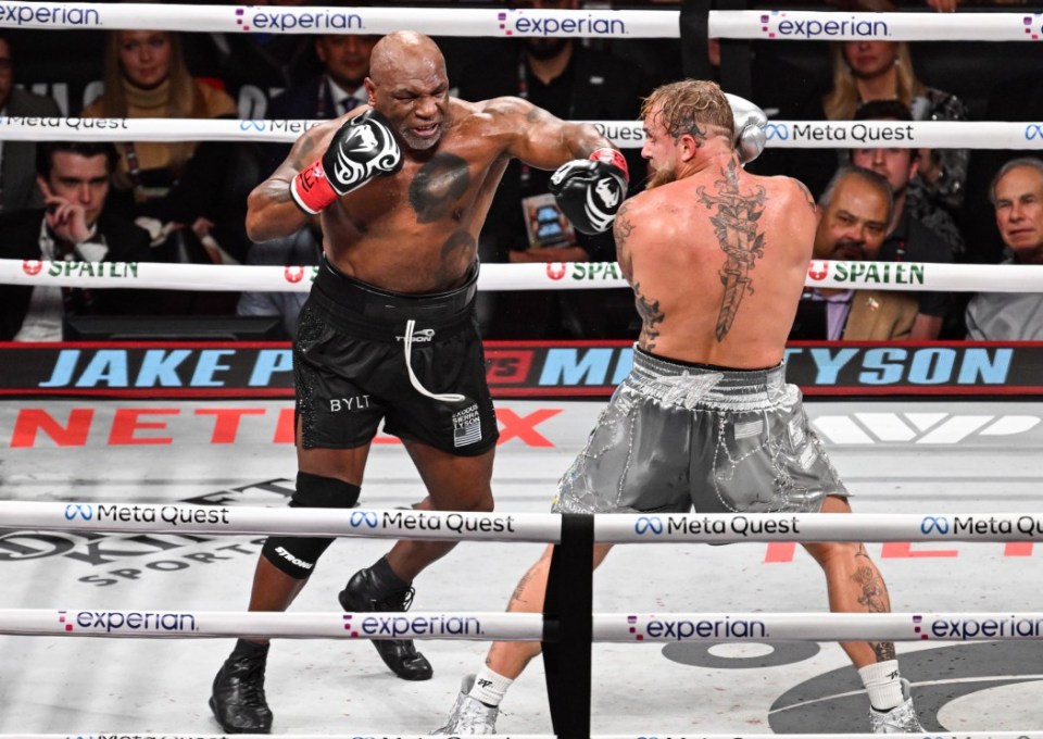 Paul, 27, beat Iron Mike, 58, by unanimous decision earlier this month