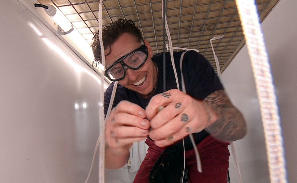 Danny Jones took on the High Street of Horrors