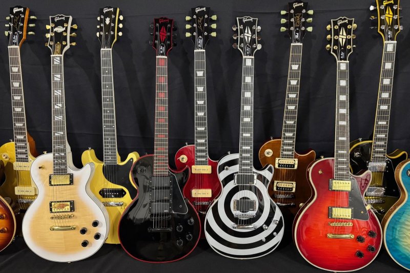 An authentic Gibson guitar will typically costs anywhere from $500 to $2000. But the knockoff versions, like these, often use lower-quality, toxic or possibly hazardous materials. Photo courtesy of U.S. Customs and Border Protection