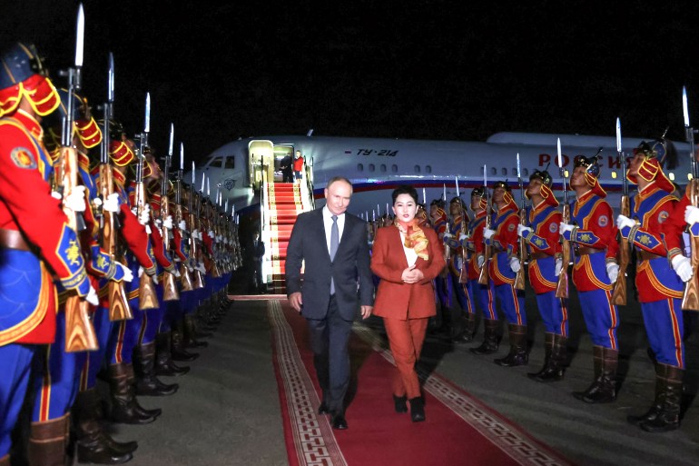 Putin in Mongolia