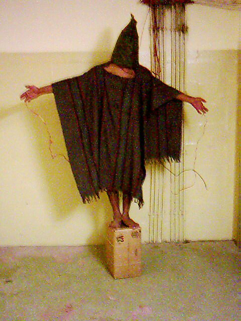 Prisoner in Abu Ghraib