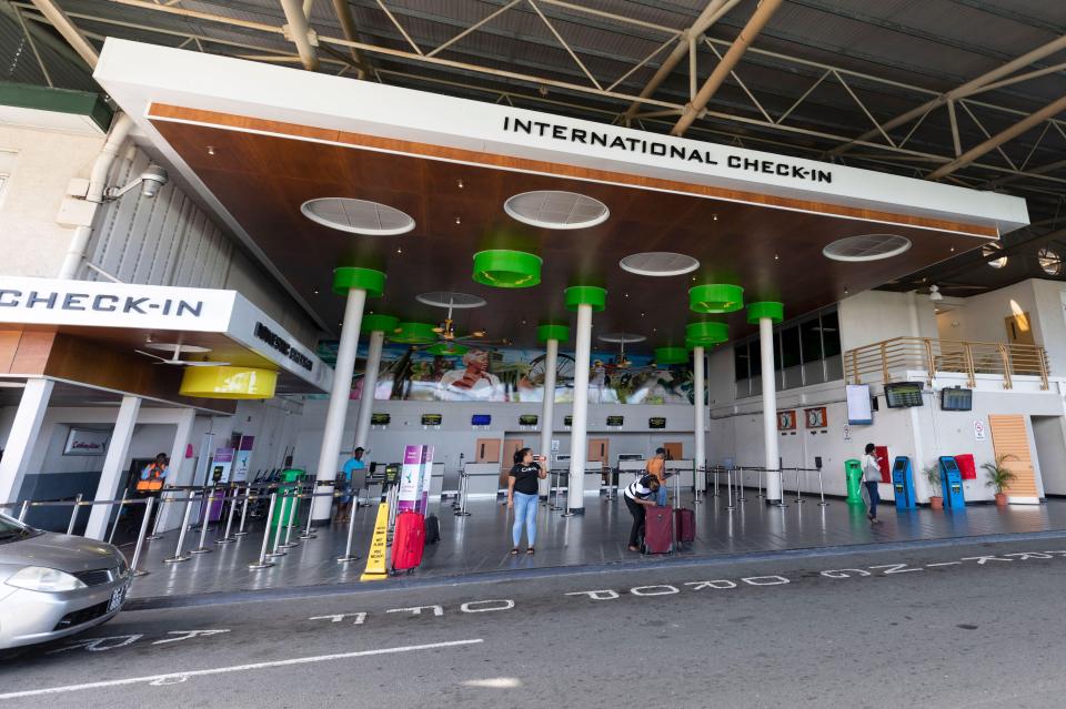 Tobago's airport is undergoing a huge renovation