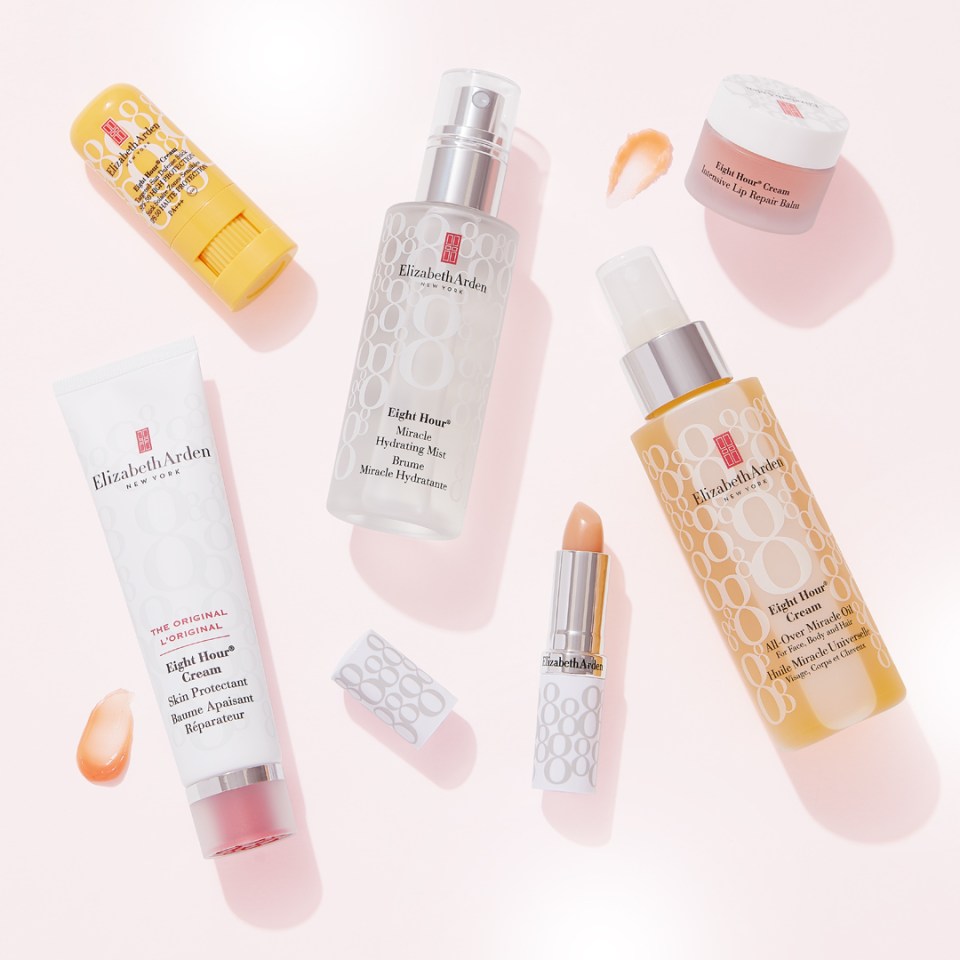 Elizabeth Arden's Eight Hour range is hugely popular