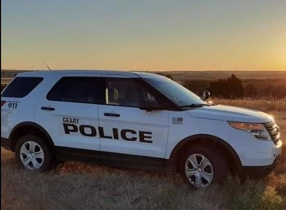 The entire four person Geary, Oklahoma Police Department resigned Thursday with no official explanation. Courtesy of Greary PD/Facebook)