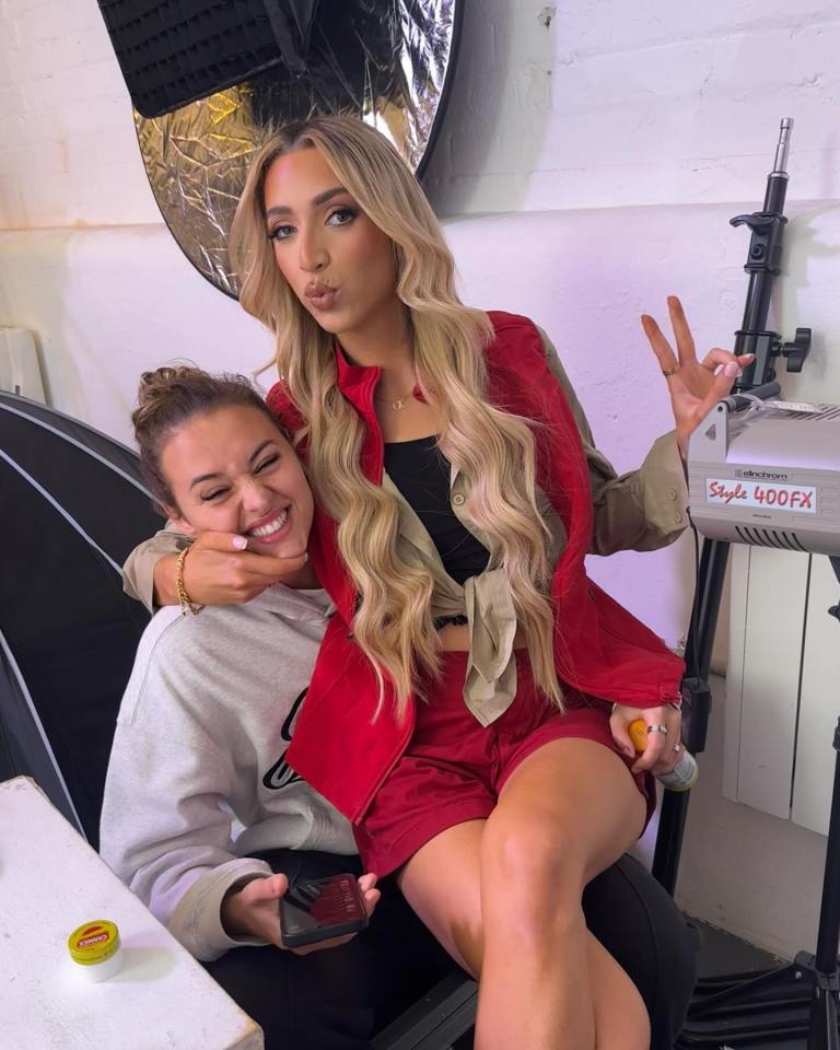 GK Barry has revealed her sweet gesture to her England footballer girlfriend as she prepares to enter the I'm A Celeb jungle