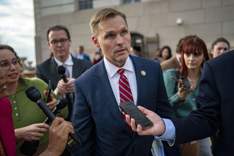 “There is not an agreement by the committee to release the report,” Rep. Michael Guest, R-Miss., the ethics committee chair, told reporters after lawmakers met for nearly two hours in a closed door meeting on Capitol Hill in Washington DC on Wednesday. But Democrats did not see it that way. Photo by Bonnie Cash/UPI