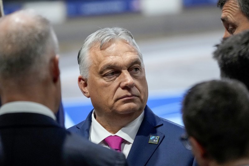 Hungarian Prime Minister Viktor Orban confirmed Friday his country will not honor an arrest warrant issued by the International Criminal Court for Israeli Prime Benjamin Netanyahu. File Photo by Chris Kleponis/UPI