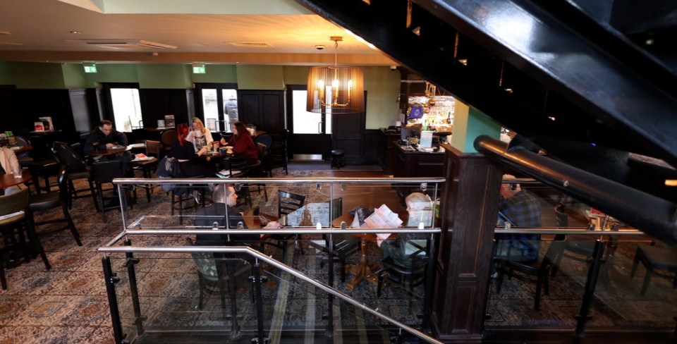 Wetherspoons Mile Castle Hotel spans three floors