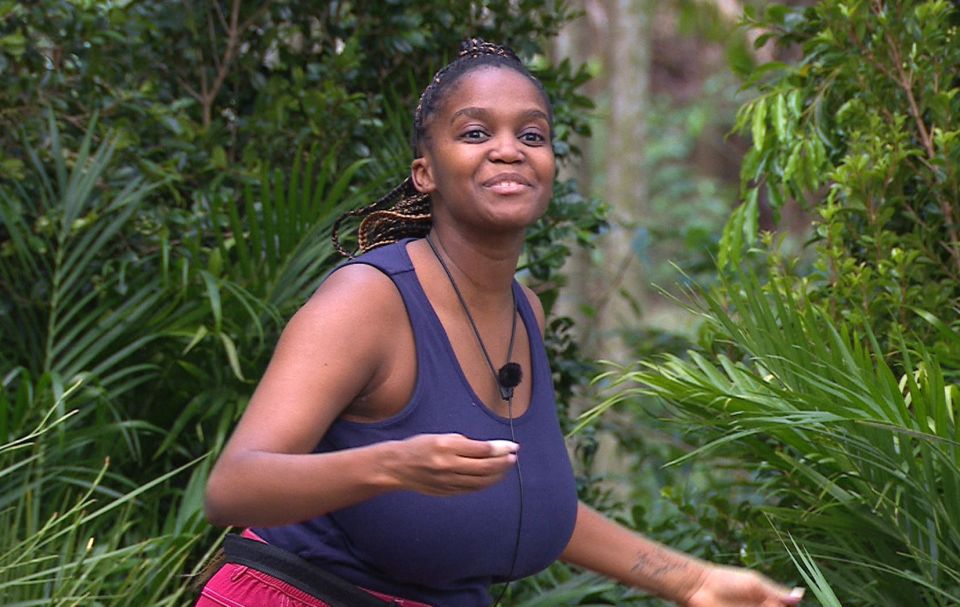 Oti Mabuse is proving popular on I'm A Celebrity