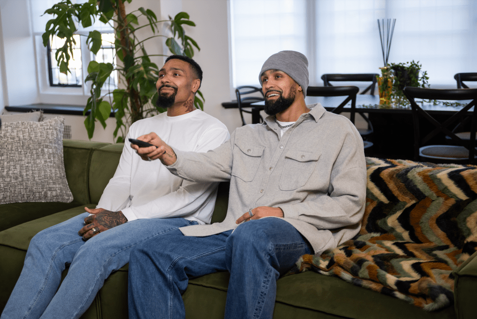 Jordan and Ashley Banjo are loving the Sky remote's new catchphrase feature