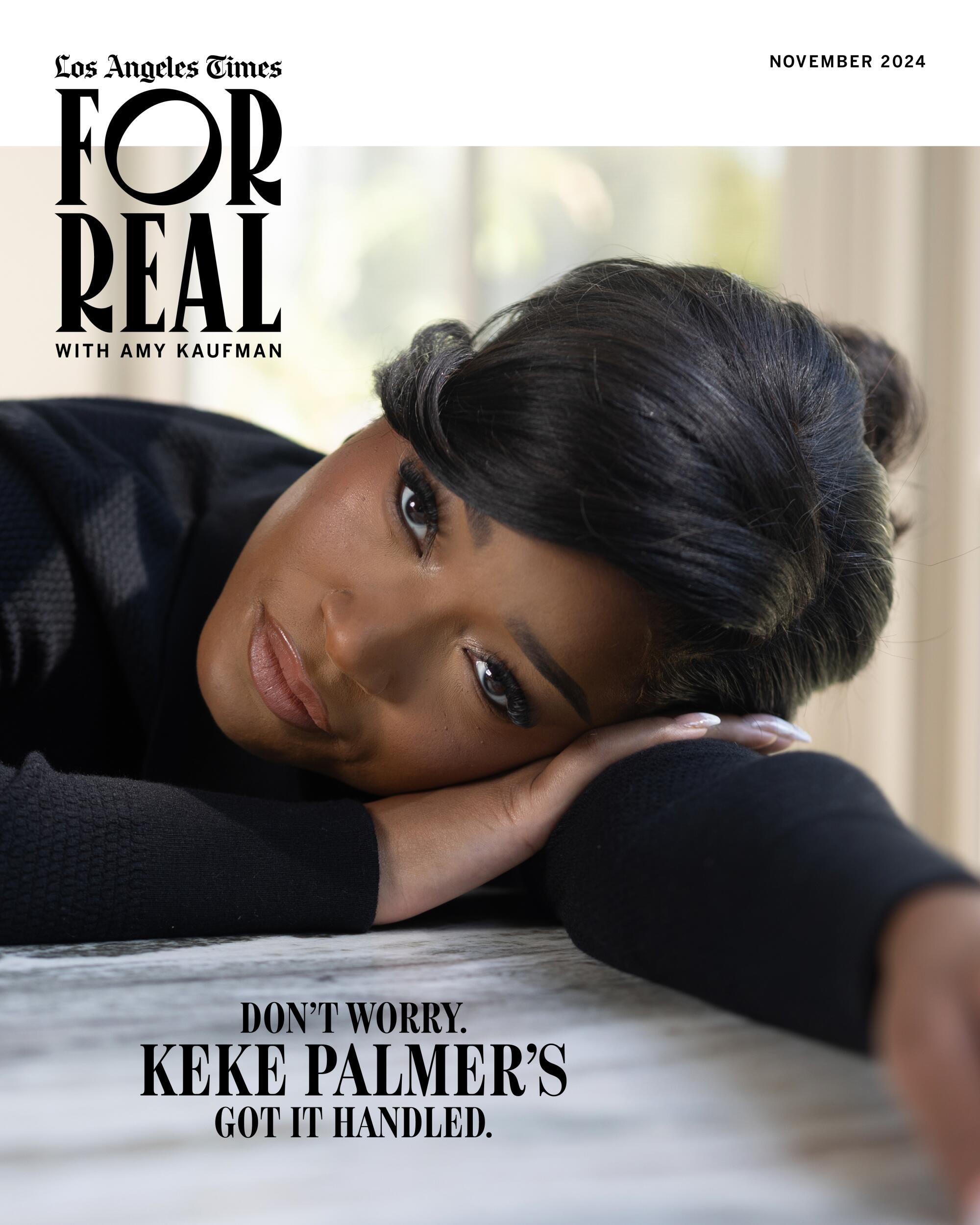 Keke Palmer For Real With Amy Kaufman Digital Cover