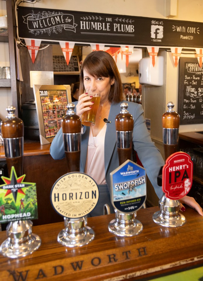 Rachel Reeves' Budget tax raid could add a further 5p to the price of a pint, undoing her claim to be knocking a penny off