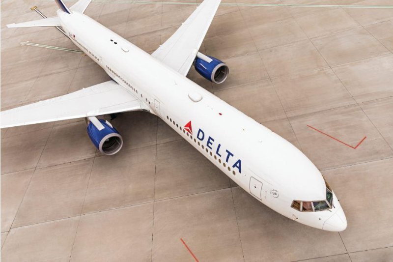 A Boeing 767-400ER, similar to the one pictured, had a stowaway from Paris to New York City. Photo courtesy Delta Airlines