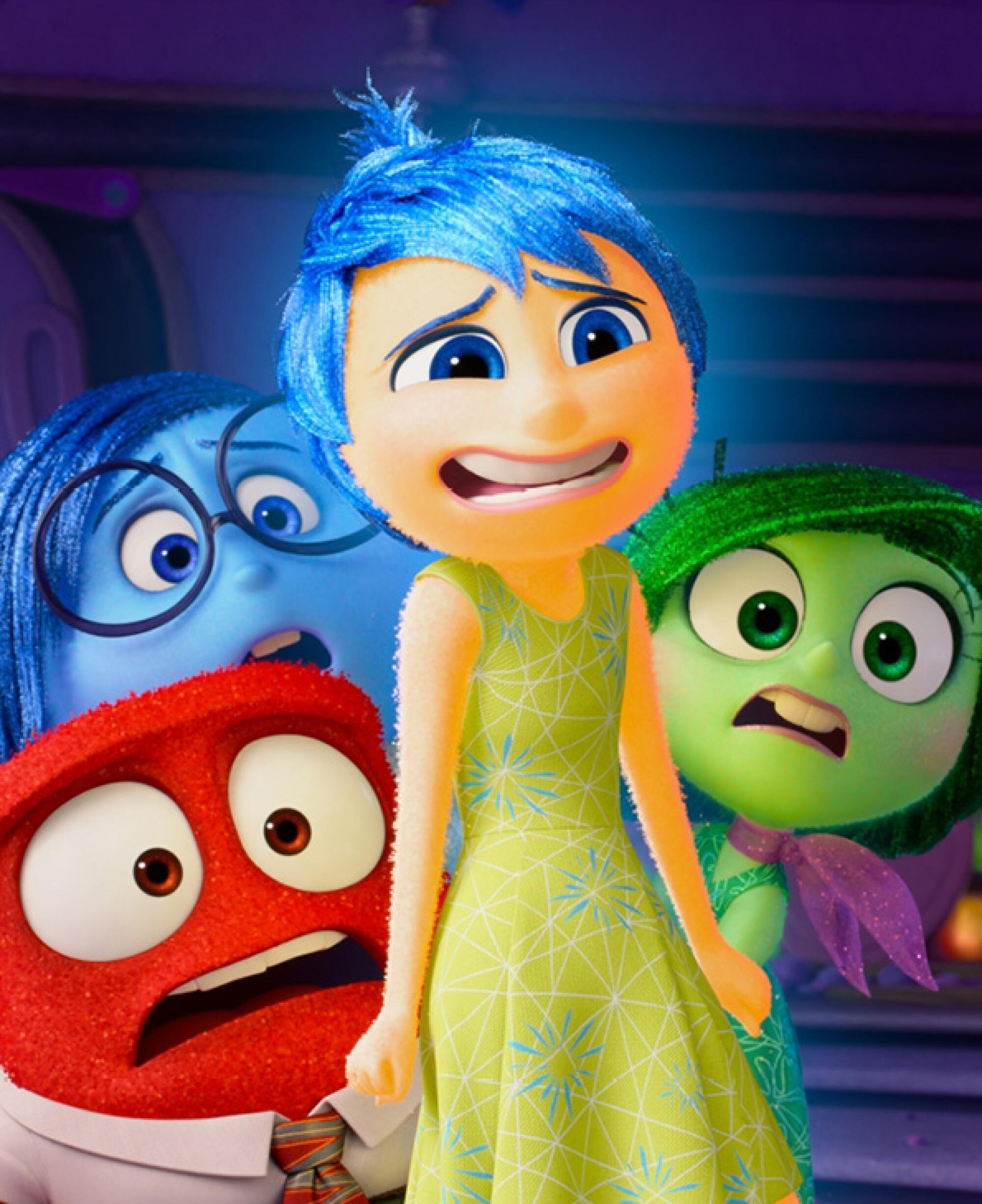 A scene from Inside Out 2.