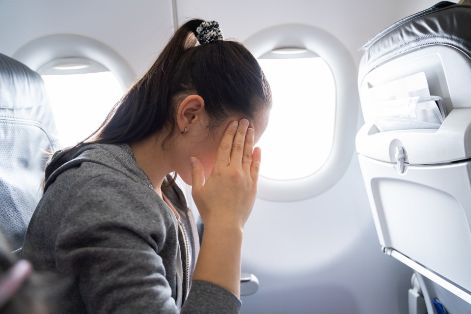 Passengers often feel sick and bloated if they eat fatty foods or drink carbonated beverages