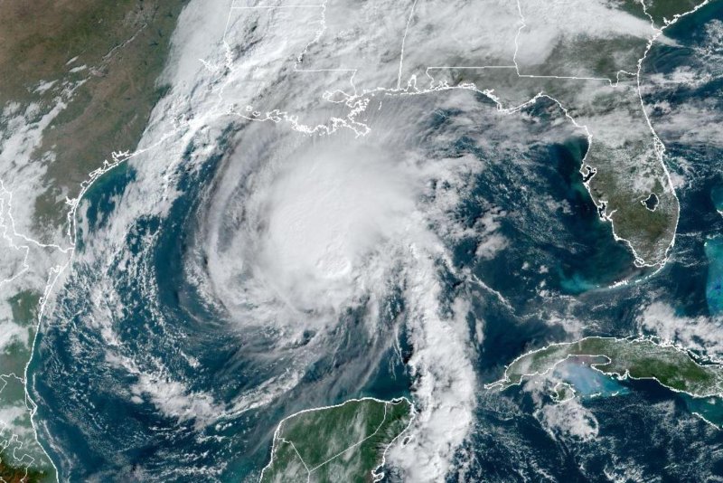 Tropical Storm Rafael was moving in the Gulf of Mexico. Image courtesy National Oceanic and Atmospheric Administration.