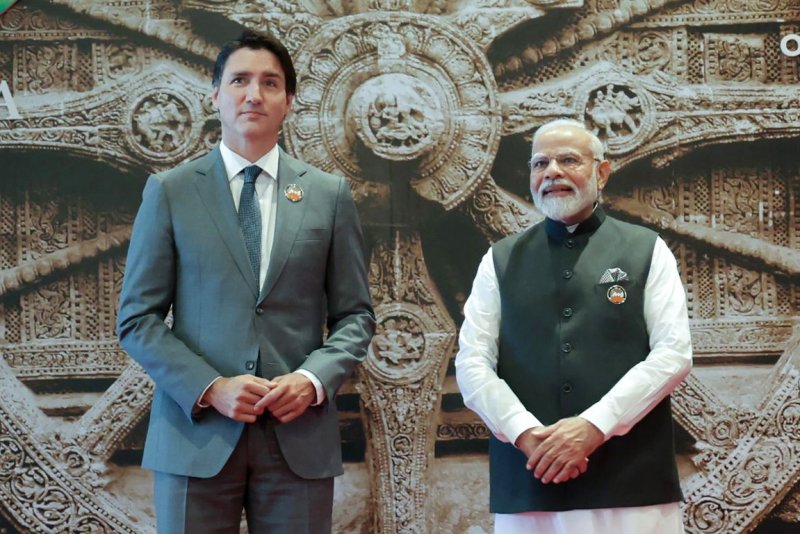 Prime Minister Narendra Modi and Prime Minister of Canada Justin Trudeau separately condemned violence that erupted at a Hindu temple in Canada over the weekend. File Photo by Press Information Bureau/UPI