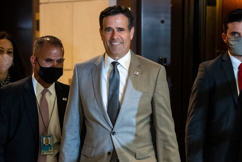 Former Director of National Intelligence John Ratcliffe arrives for a briefing on allegations Russia paid bounties to the Taliban to kill U.S. troops, at the U.S. Capitol in Washington, DC on July 2, 2020. On Monday, President-elect Donald Trump announced Ratcliffe as his choice for CIA Director during his second term. File Photo by Kevin Dietsch/UPI