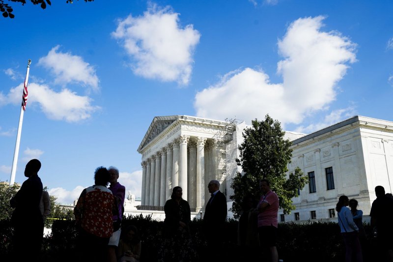 The U.S. Supreme Court is expected to begin hearing oral arguments before the end of its current term next summer in June. However, the issue will have no impact on this year's election. Photo by Leigh Vogel/UPI