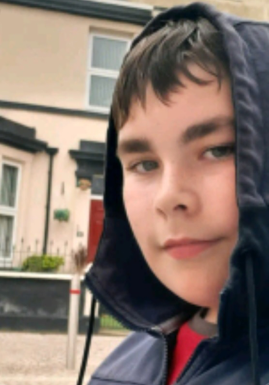 Missing Jordan, 12, from Blackpool