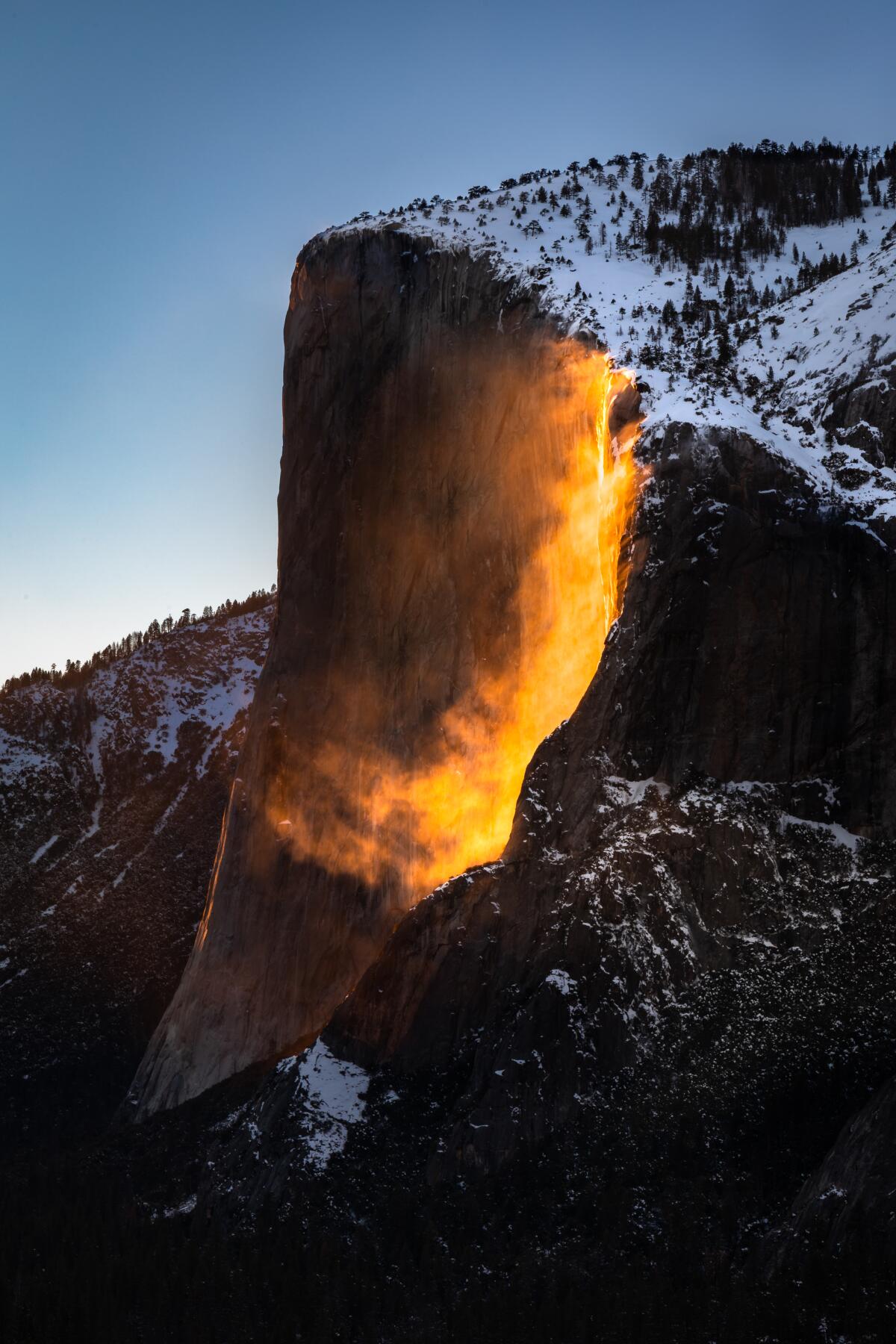 Yosemite 'firefall'