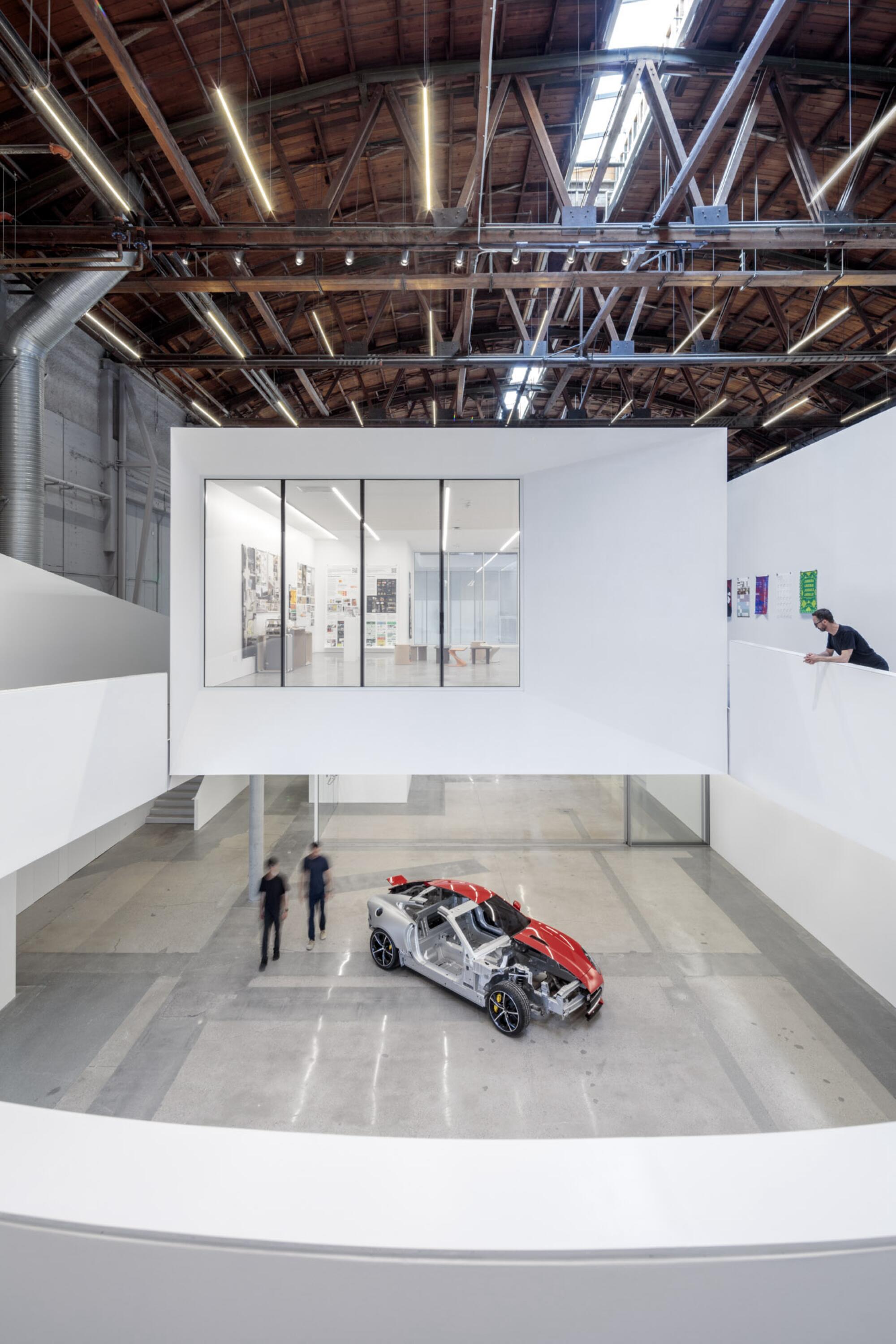 Mullin Transportation Design Center at ArtCenter College of Design in Pasadena by Darin Johnstone Architects.