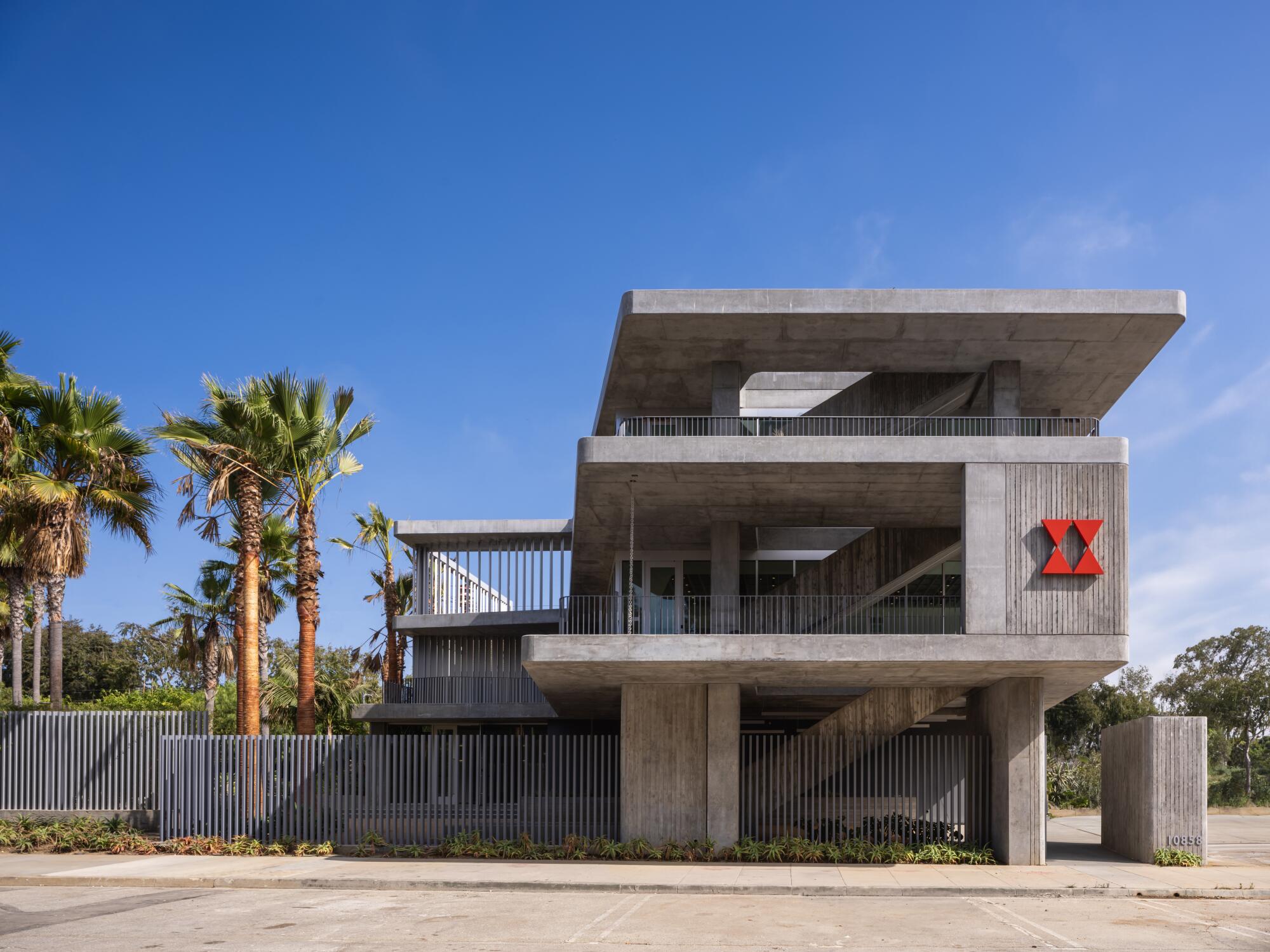 AUX Architecture's new Glorya Kaufman Community Center at the Wende Museum in Culver City.