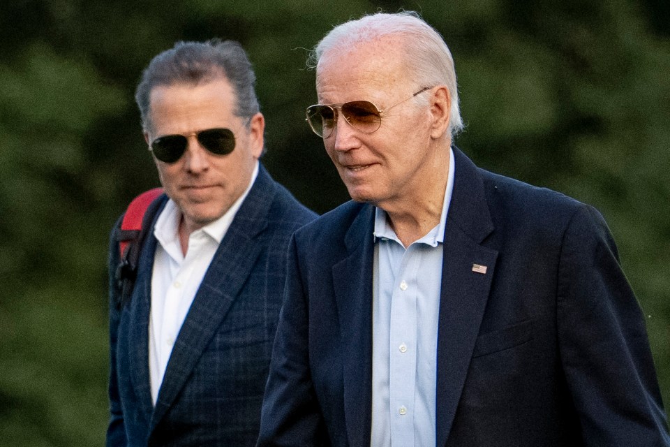 President Joe Biden, and his son Hunter Biden