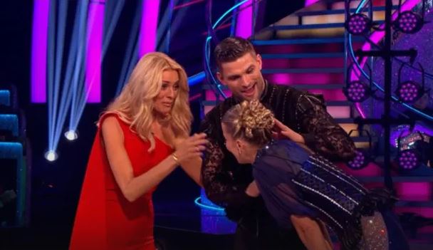 It came after her cochlear implant came loose in her Argentine Tango routine - flagged by her Strictly partner Aljaz Skorjanec