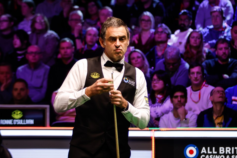 Ronnie O'Sullivan has slammed the venue, saying you get "tea, lasagne and not a lot else"