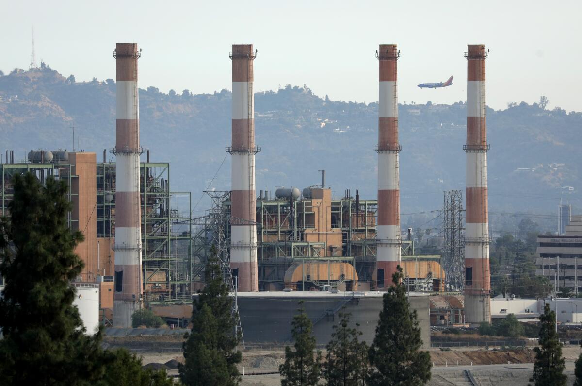 The L.A. Department of Water and Power’s Valley Generating Station in was built in 1953.