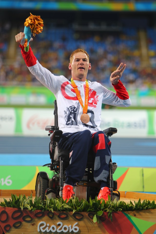 Stephen won six medals at seven Paralympic Games