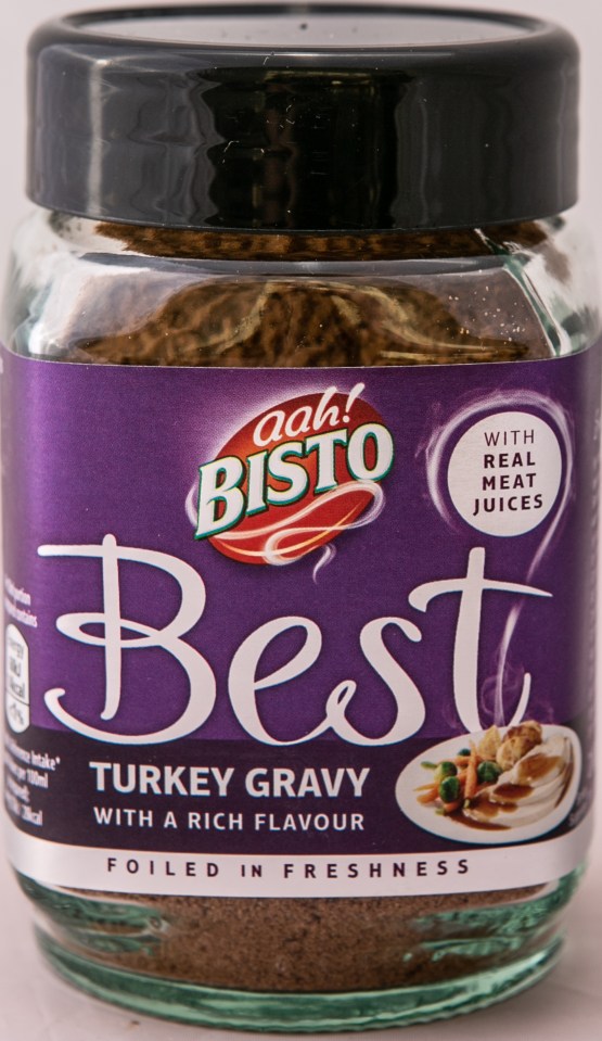 Bisto Best turkey gravy granules have gone down in size from last year