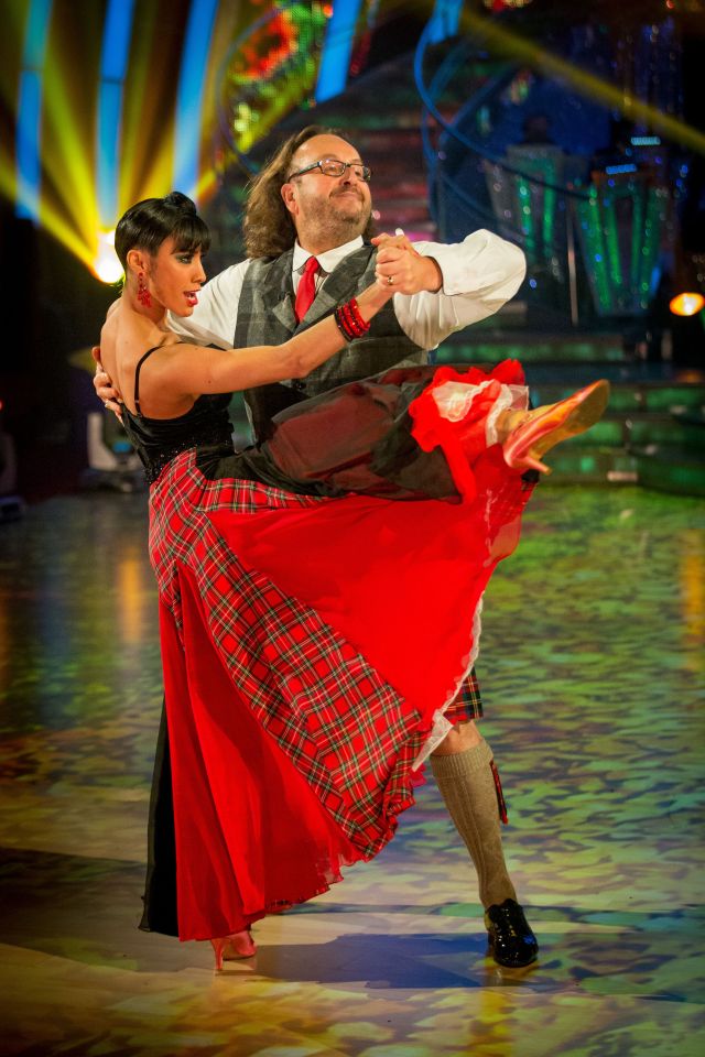 Dave appeared on Strictly Come Dancing