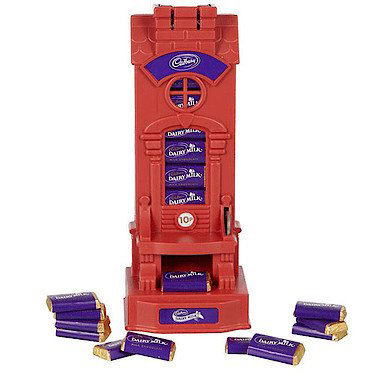 The Cadbury chocolate machines were a classic childhood treat in the 90s