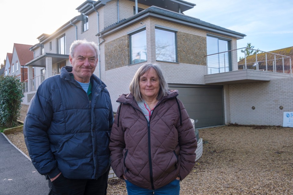 Many locals are angry that the new home has allegedly broken planning rules