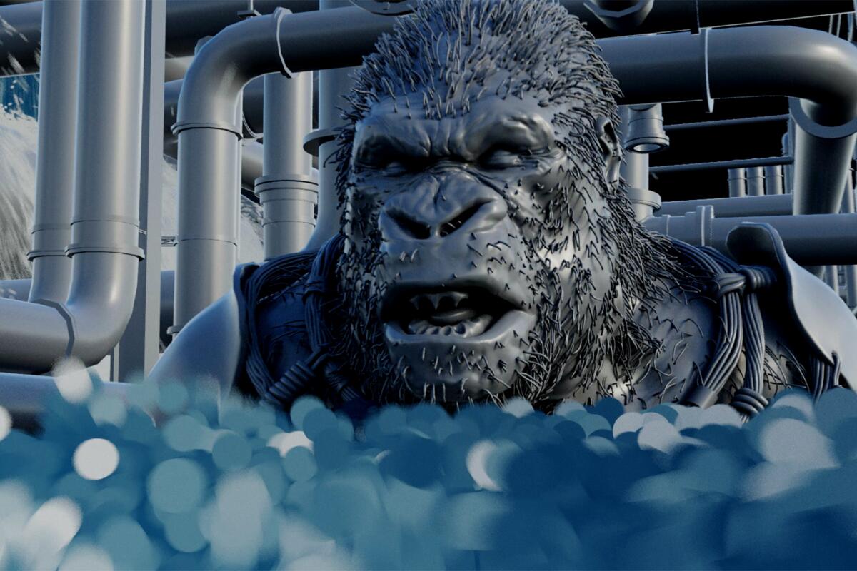 "Kingdom of the Planet of the Apes" FX WATER FLOW