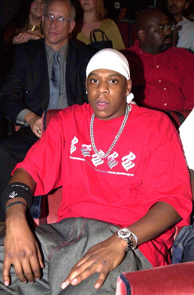 Jay Z during the 2000 MTV Video Music Awards at Radio City Music Hall in New York City