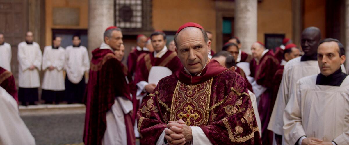 Ralph Fiennes in "Conclave."